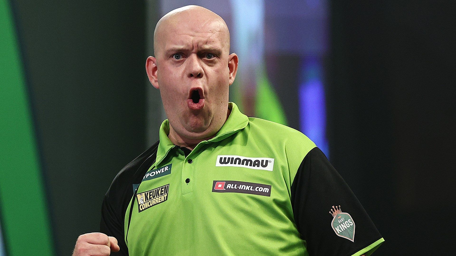 DartsWM 2025 Michael van Gerwen zieht ins Viertelfinale ein SPOX